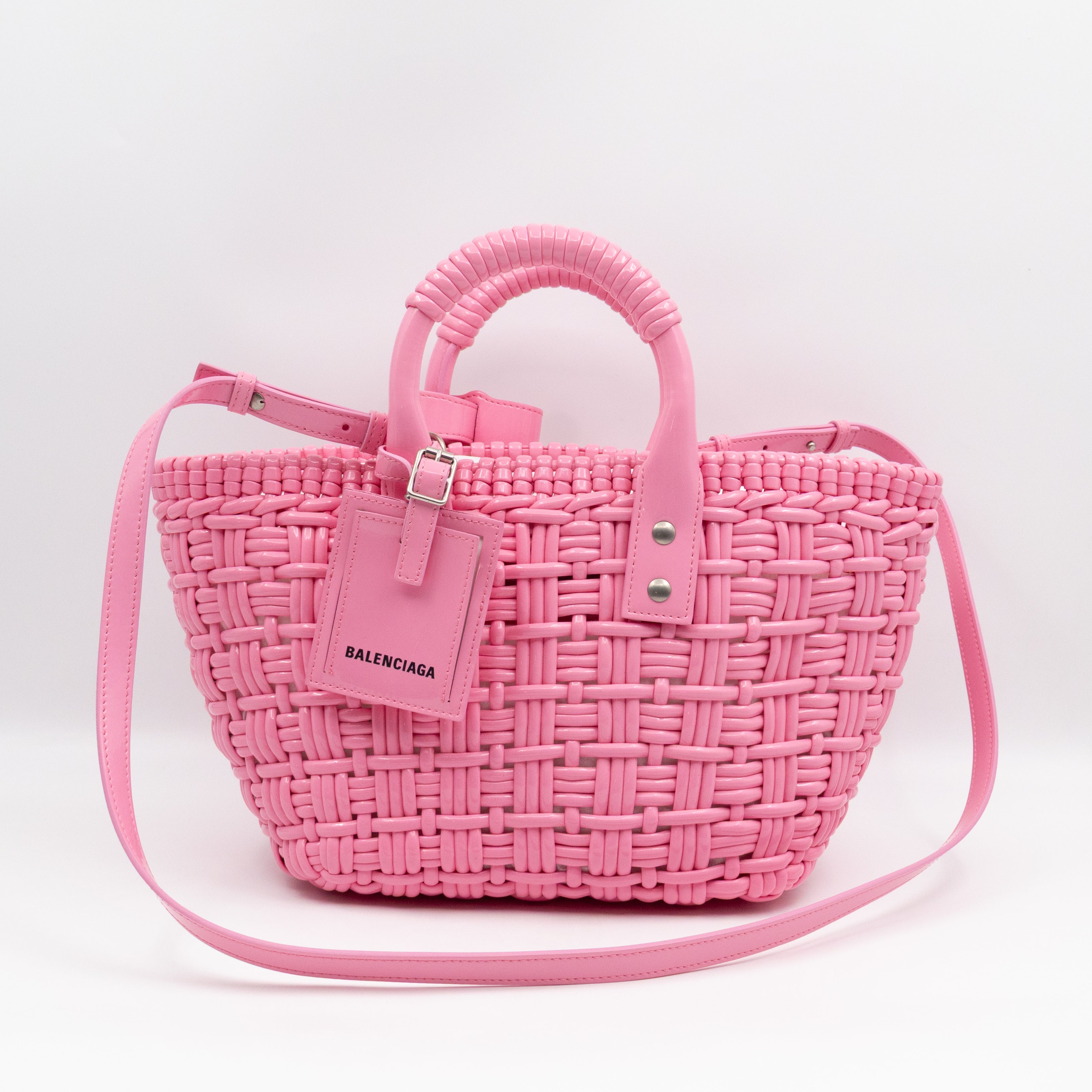 Bistro XS Rubber Tote Bag Pink