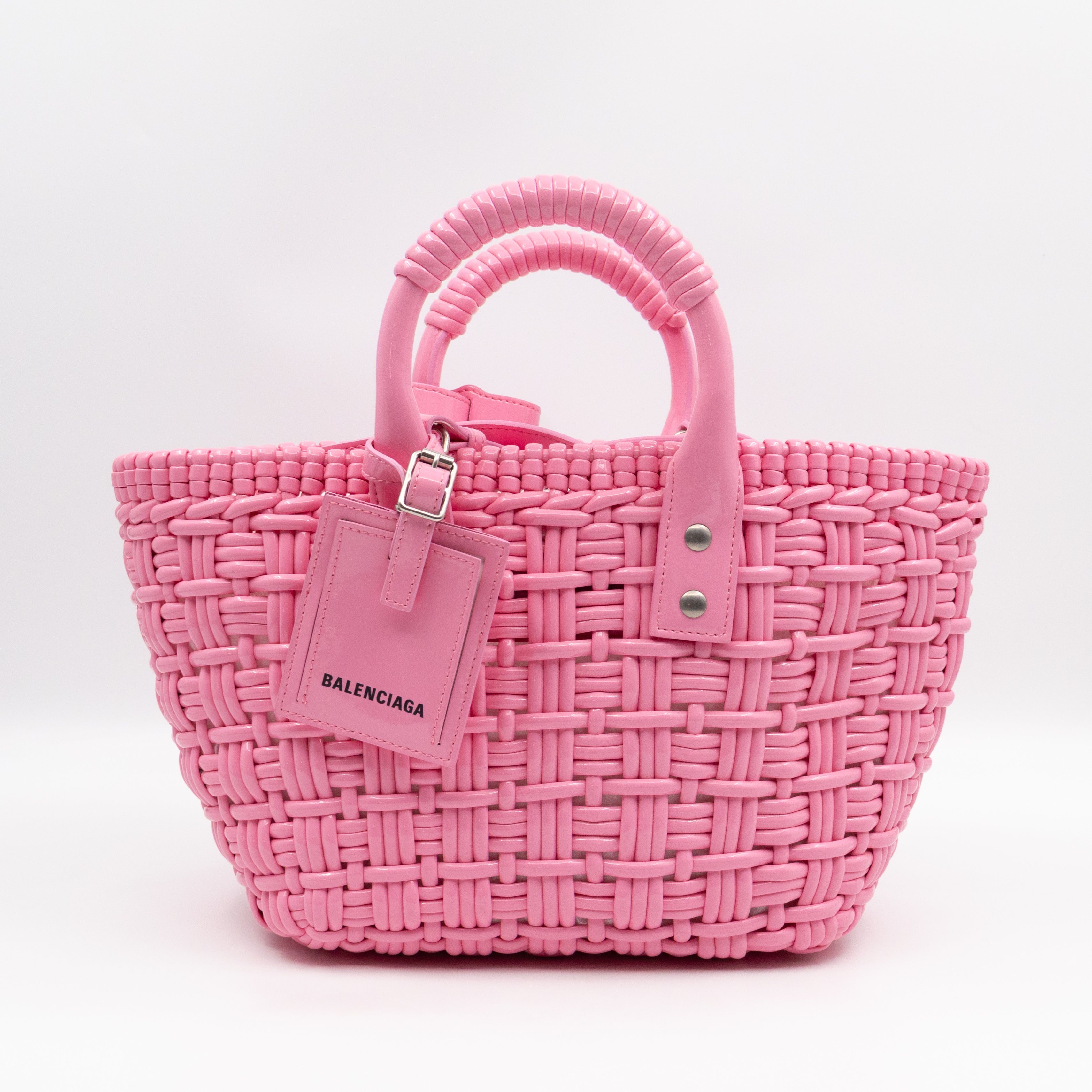 Bistro XS Rubber Tote Bag Pink