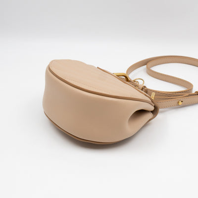 Nano Drew Rose Beige Leather