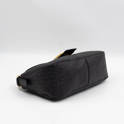 Baguette Forever Black Coated Canvas
