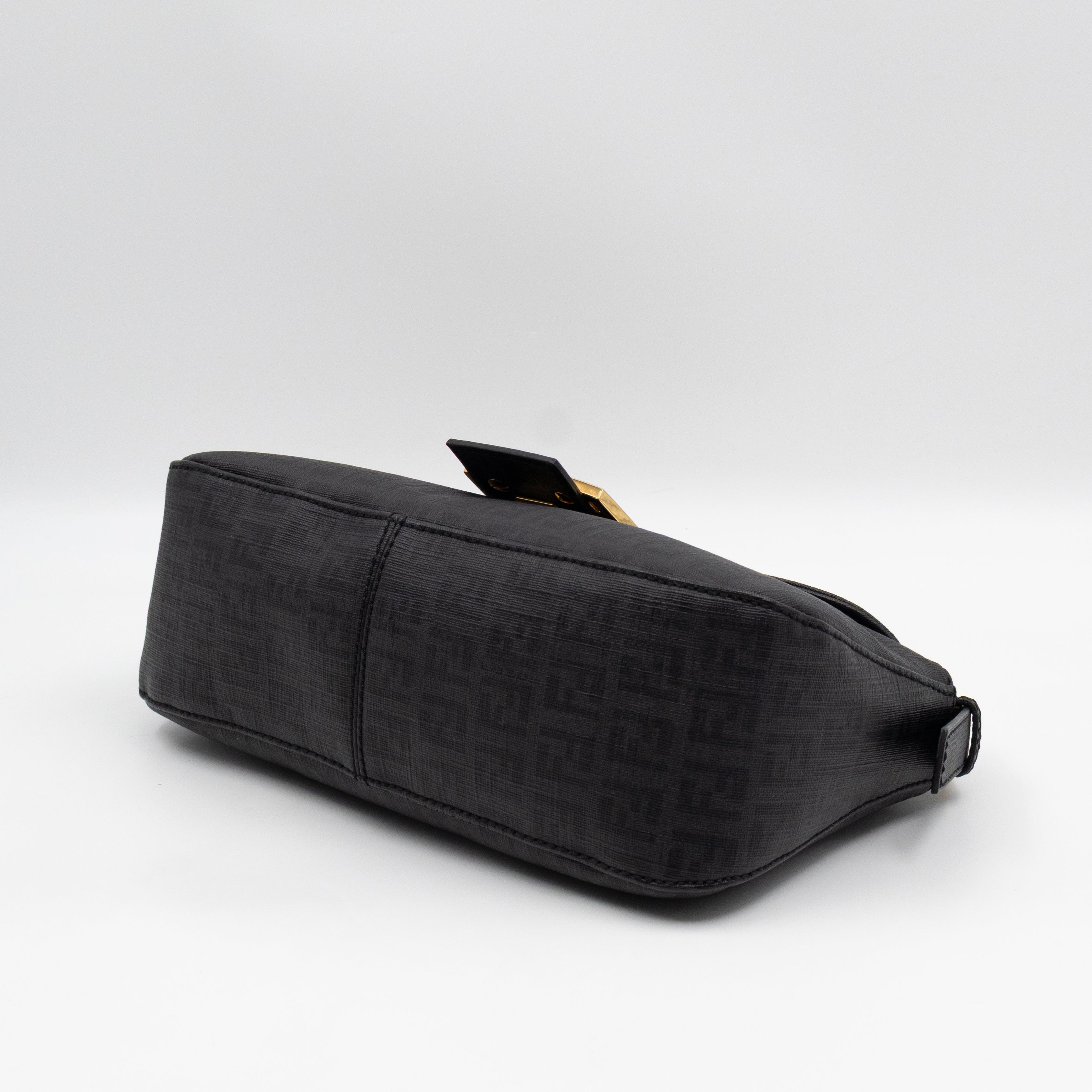 Baguette Forever Black Coated Canvas