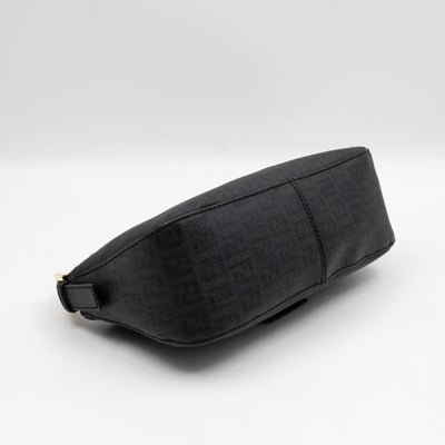 Baguette Forever Black Coated Canvas