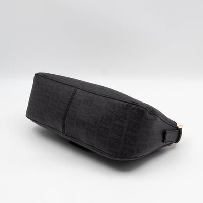 Baguette Forever Black Coated Canvas