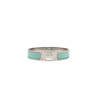 Clic H Bracelet PM Mint & Silver