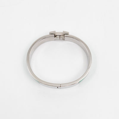Clic H Bracelet PM Mint & Silver