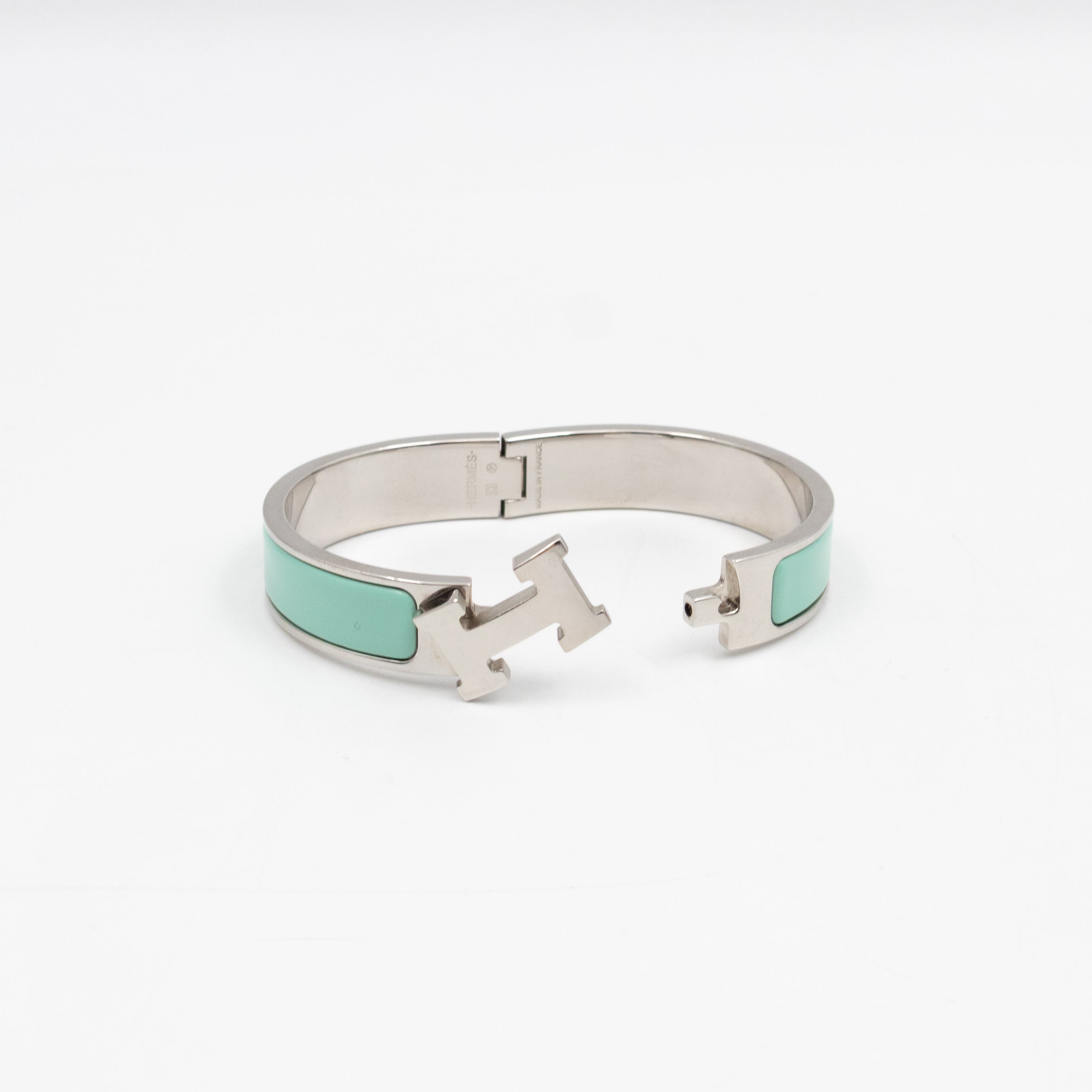 Clic H Bracelet PM Mint & Silver