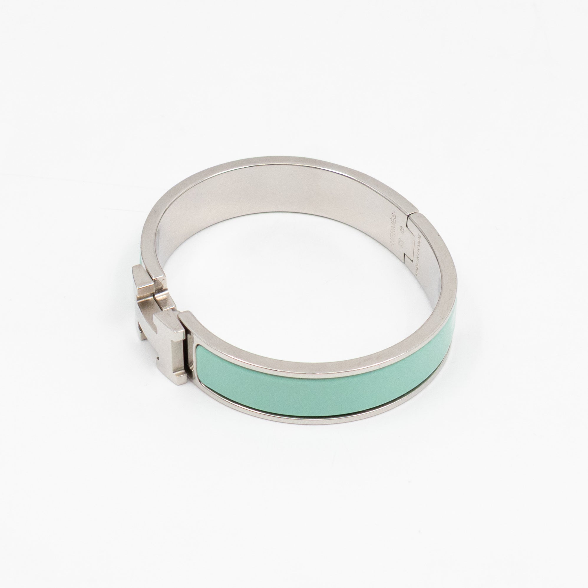 Clic H Bracelet PM Mint & Silver