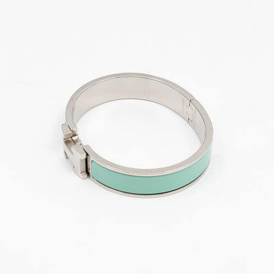Clic H Bracelet PM Mint & Silver