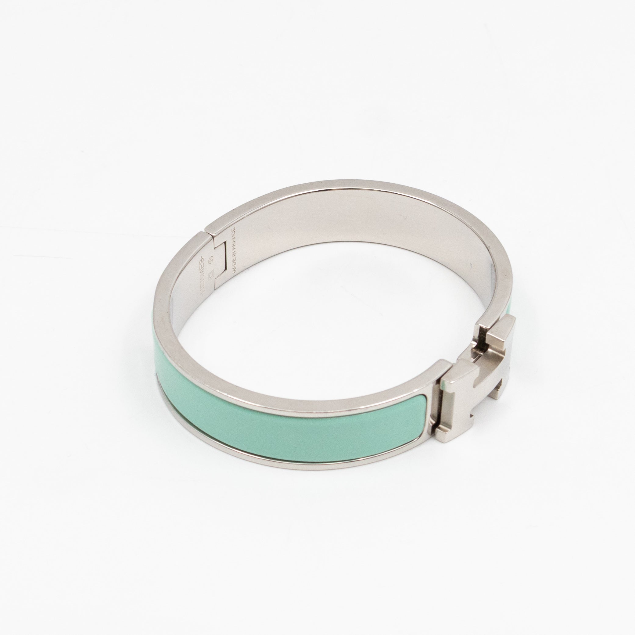 Clic H Bracelet PM Mint & Silver