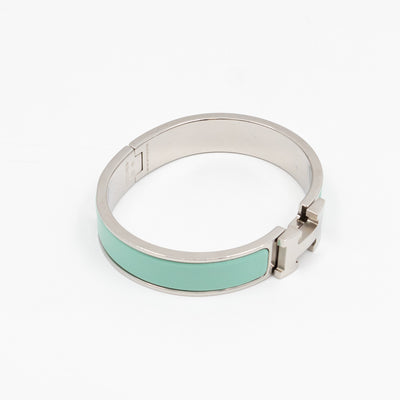 Clic H Bracelet PM Mint & Silver