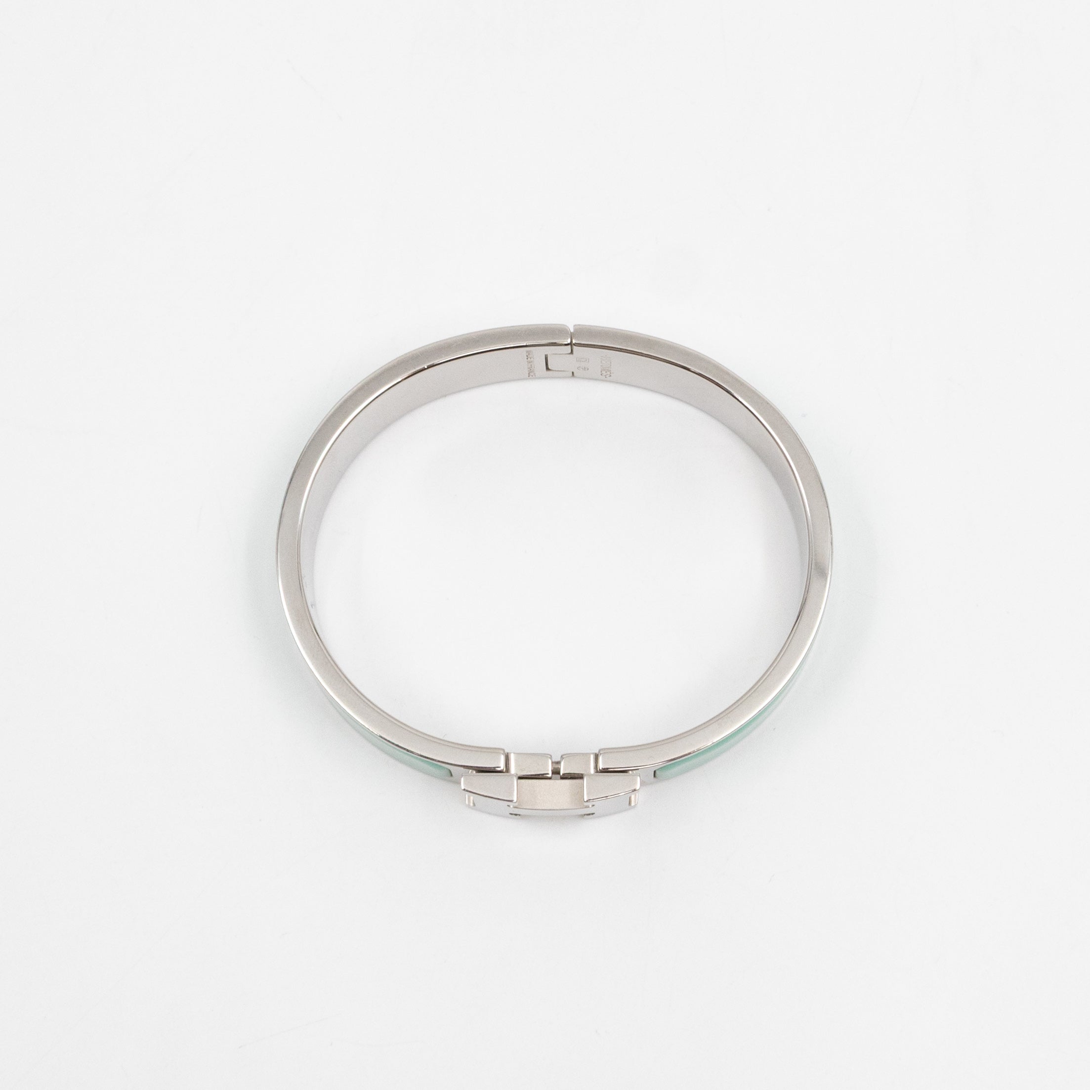 Clic H Bracelet PM Mint & Silver