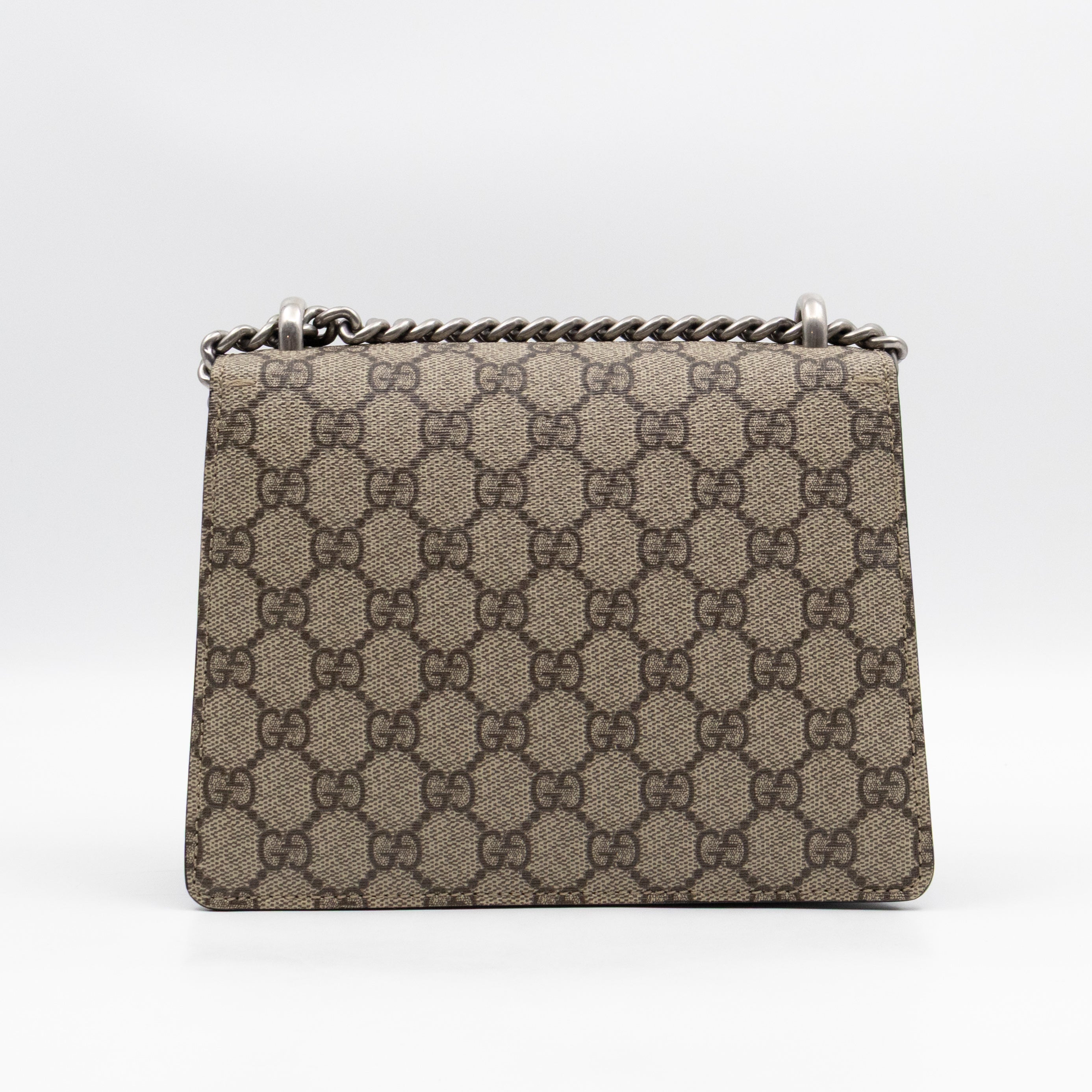 Dionysus Mini GG Supreme Black Suede