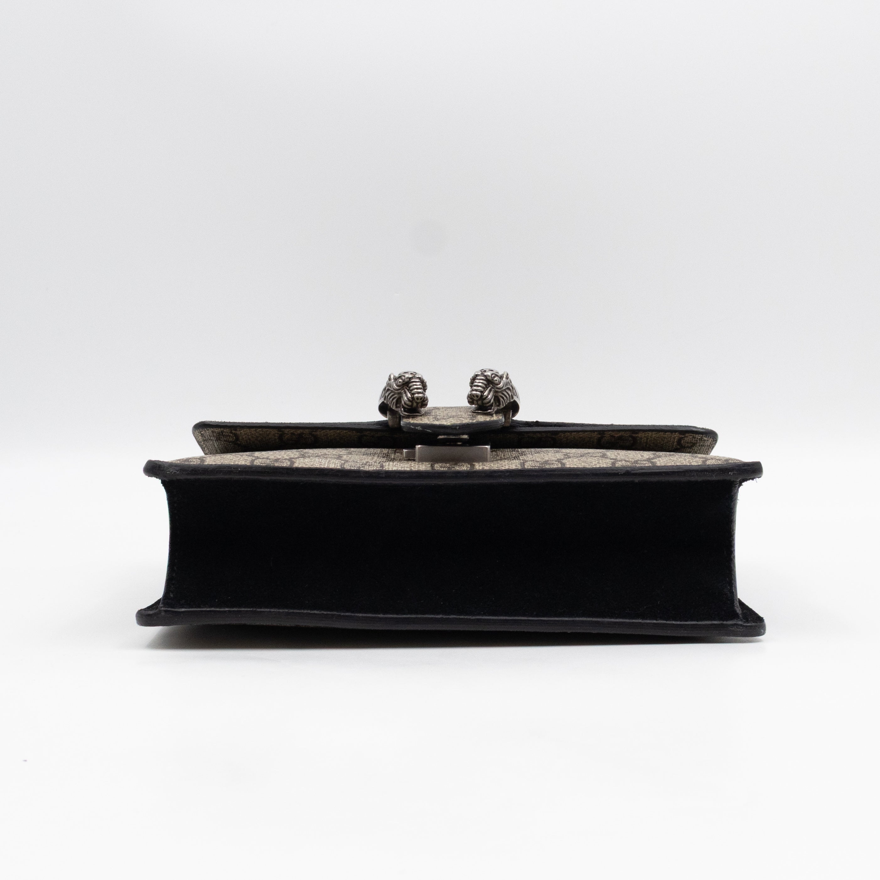 Dionysus Mini GG Supreme Black Suede