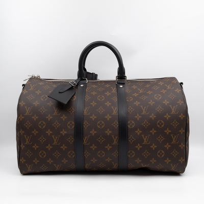 Keepall 45 Bandouliere Monogram Macassar
