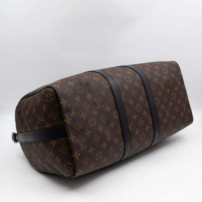 Keepall 45 Bandouliere Monogram Macassar