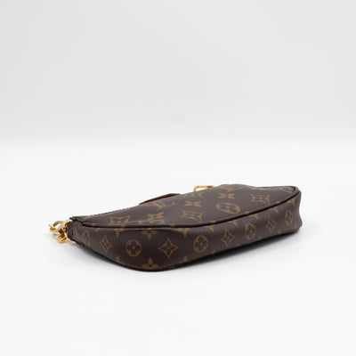 Multi Pochette Accessoires Monogram Rose