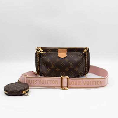 Multi Pochette Accessoires Monogram Rose