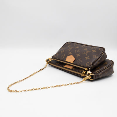 Multi Pochette Accessoires Monogram Rose