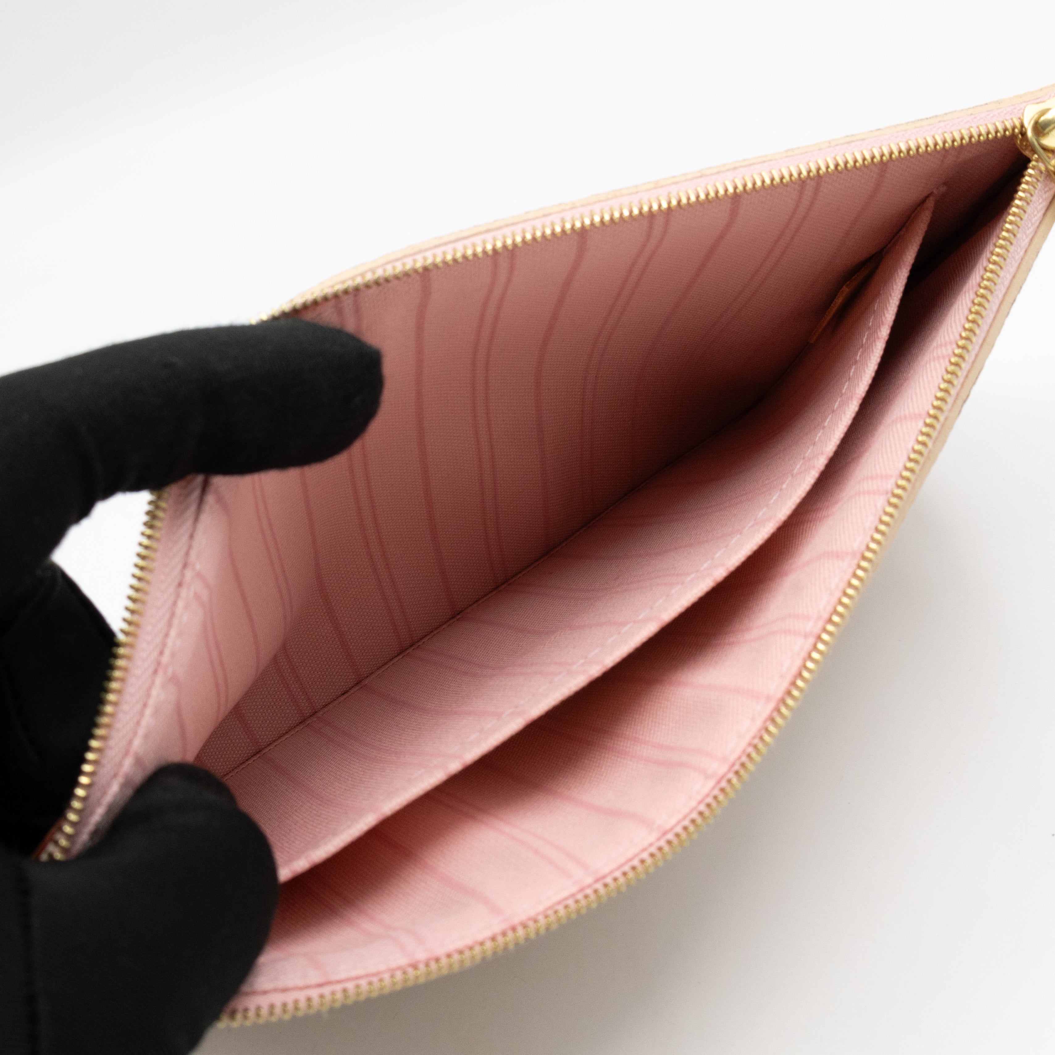 Neverfull Pochette Damier Azur