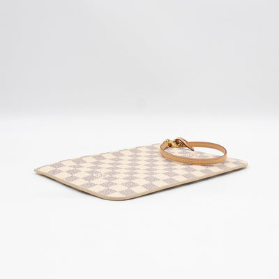 Neverfull Pochette Damier Azur