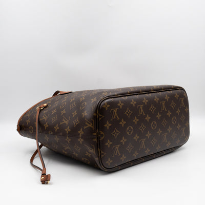Neverfull MM Inside Out Monogram Canvas Tan Leather