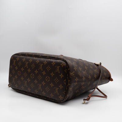 Neverfull MM Inside Out Monogram Canvas Tan Leather