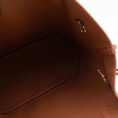 Neverfull MM Inside Out Monogram Canvas Tan Leather