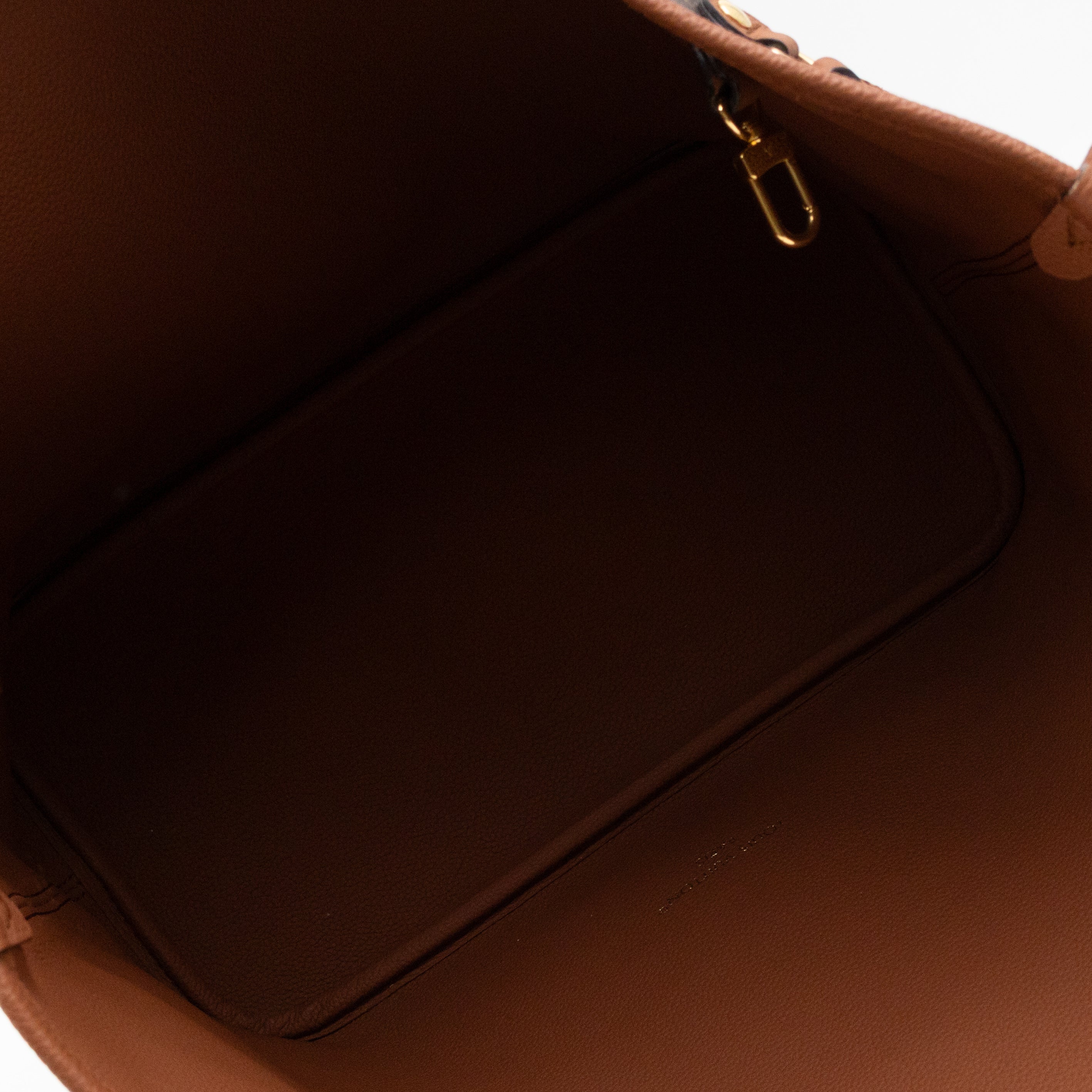 Neverfull MM Inside Out Monogram Canvas Tan Leather