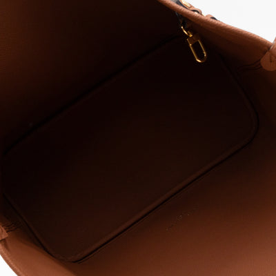 Neverfull MM Inside Out Monogram Canvas Tan Leather