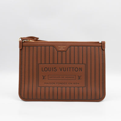 Neverfull MM Inside Out Monogram Canvas Tan Leather