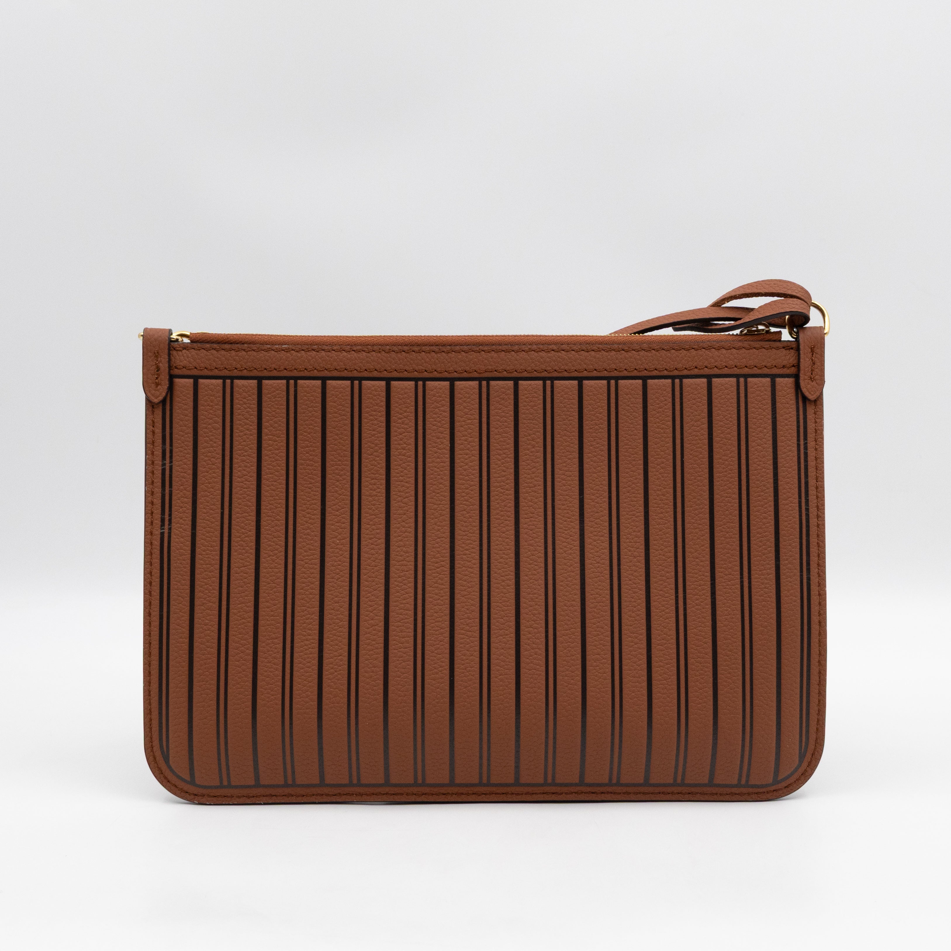 Neverfull MM Inside Out Monogram Canvas Tan Leather