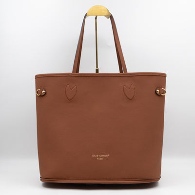 Neverfull MM Inside Out Monogram Canvas Tan Leather