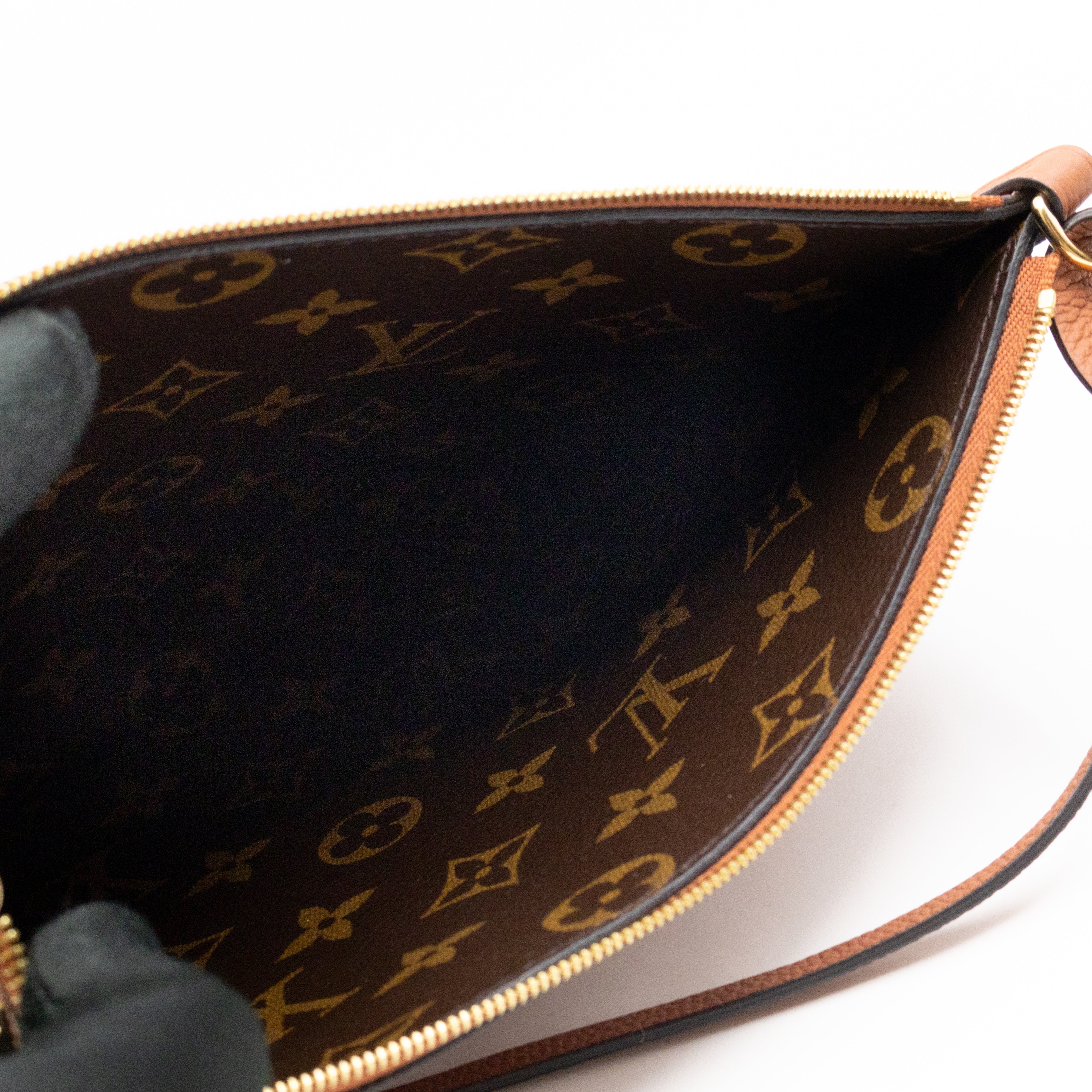 Neverfull MM Inside Out Monogram Canvas Tan Leather