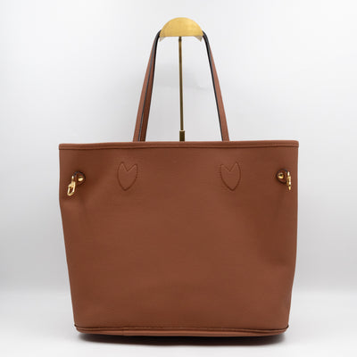 Neverfull MM Inside Out Monogram Canvas Tan Leather