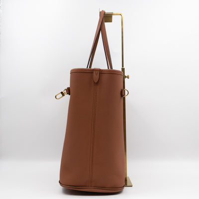 Neverfull MM Inside Out Monogram Canvas Tan Leather