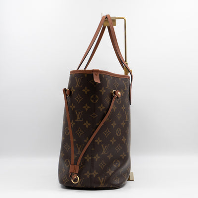 Neverfull MM Inside Out Monogram Canvas Tan Leather