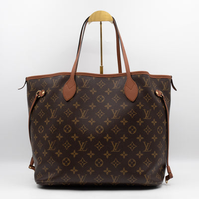 Neverfull MM Inside Out Monogram Canvas Tan Leather