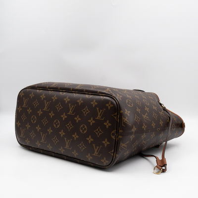 Neverfull MM Inside Out Monogram Canvas Tan Leather