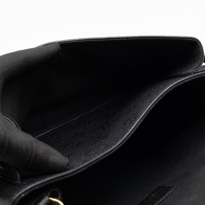 Anytime Flap Bag Black Monogram Empreinte Leather
