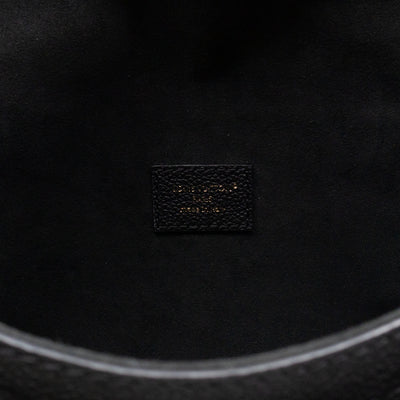 Anytime Flap Bag Black Monogram Empreinte Leather