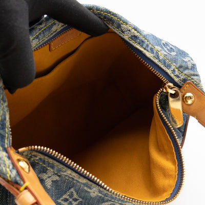 Baggy PM Blue Denim Monogram
