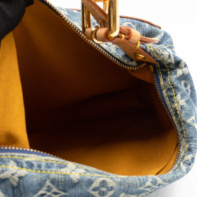 Baggy PM Blue Denim Monogram