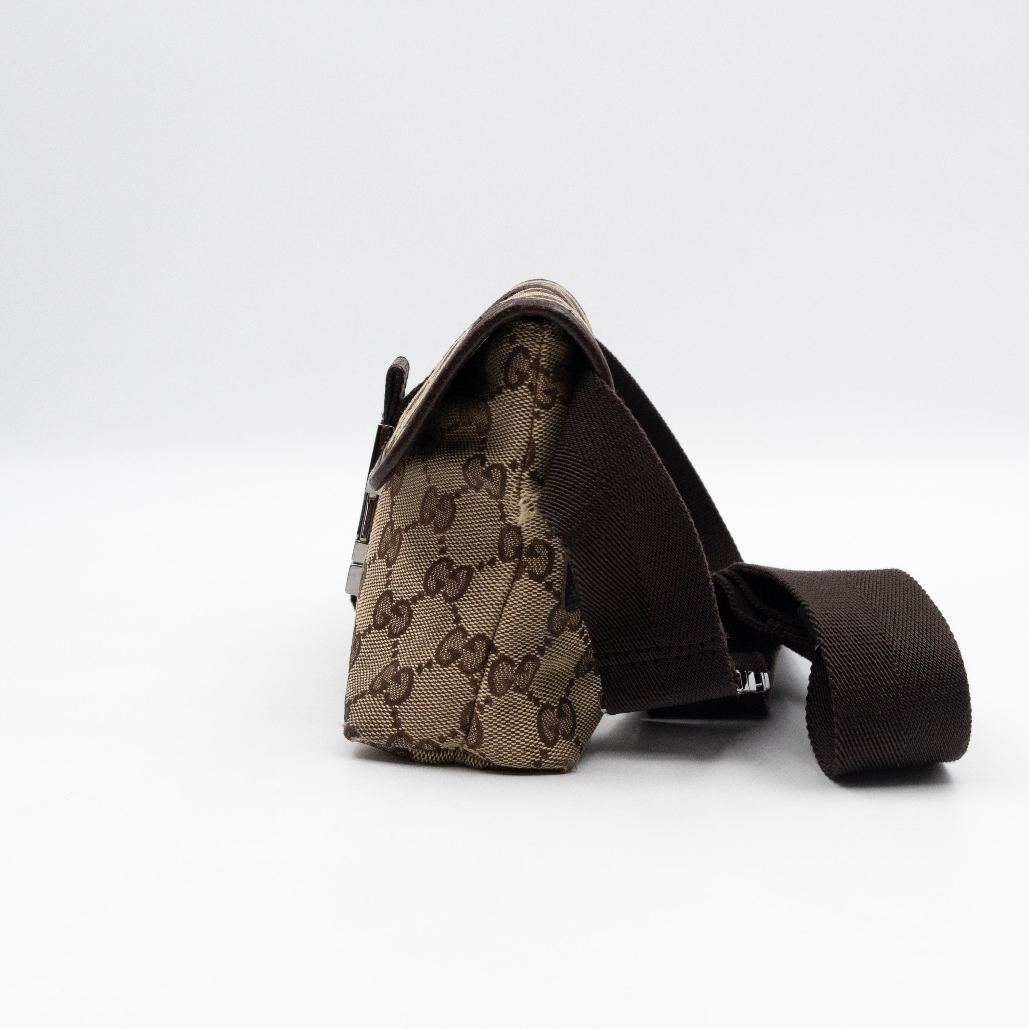 Waist Bag GG Canvas Brown