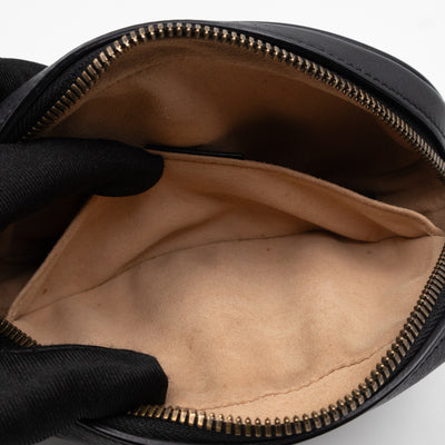 GG Marmont Matelasse Mini Belt Bag Black Leather 85 cm