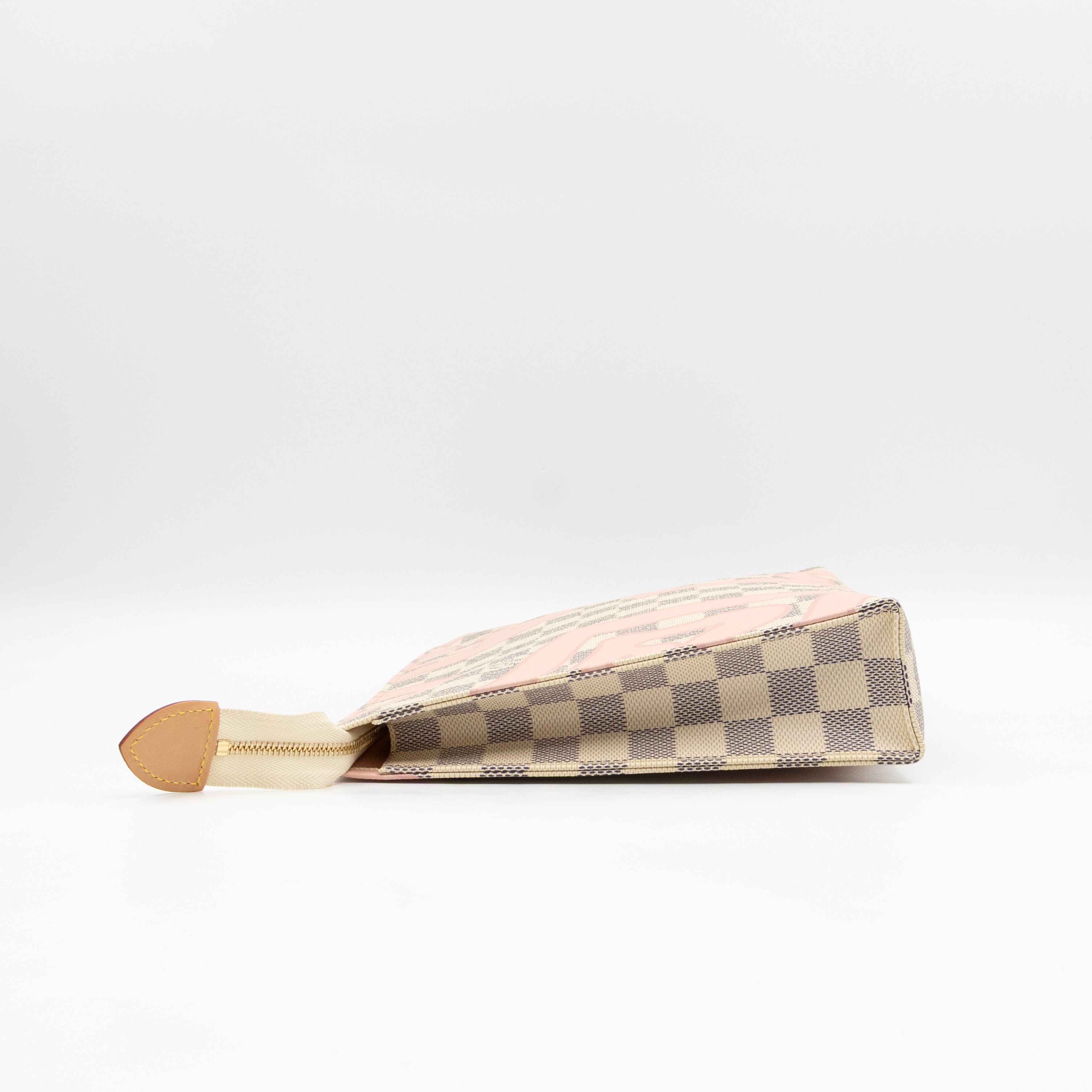 Toiletry Pouch 26 Tahitienne Damier Azur