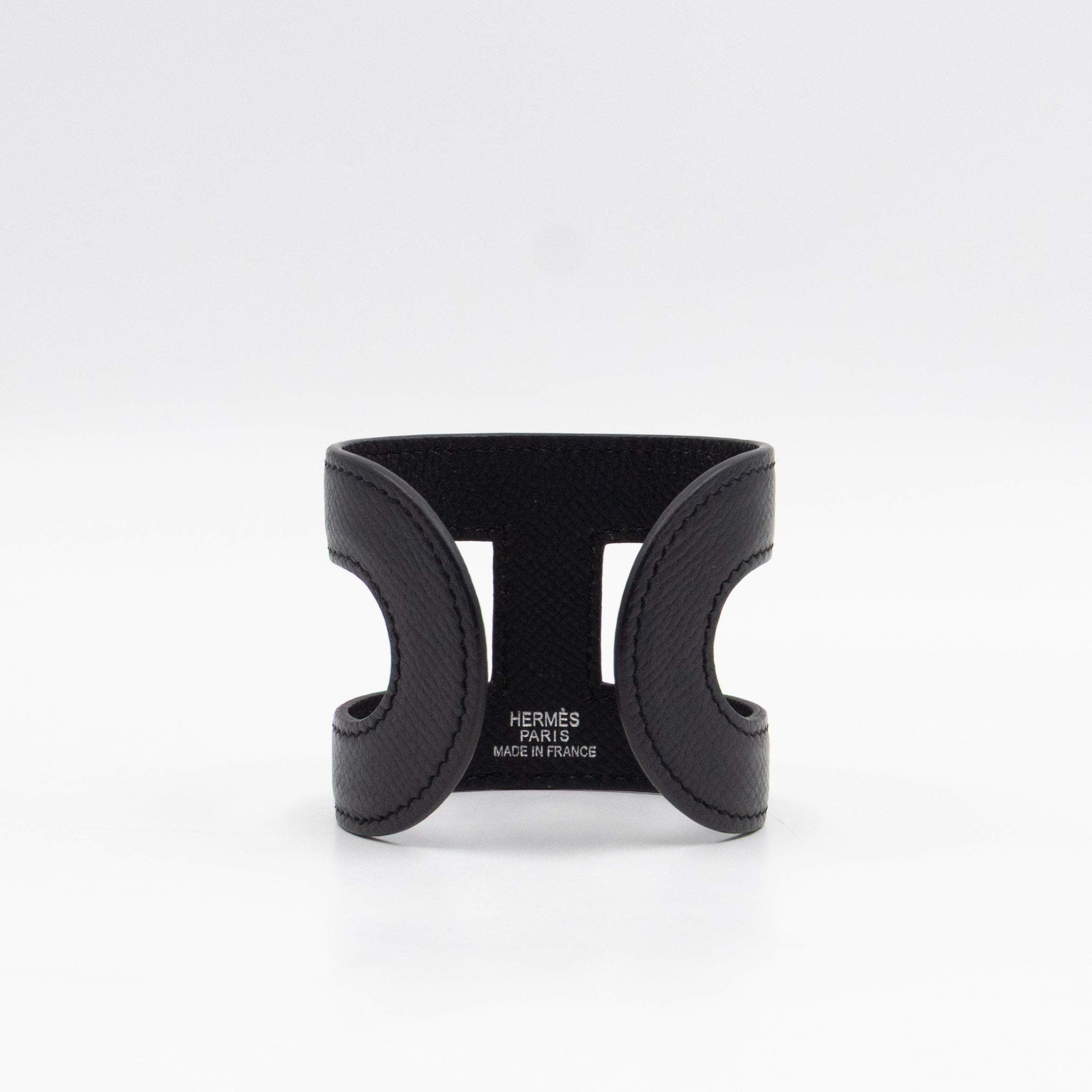 Ano Cuff Bracelet Black Leather