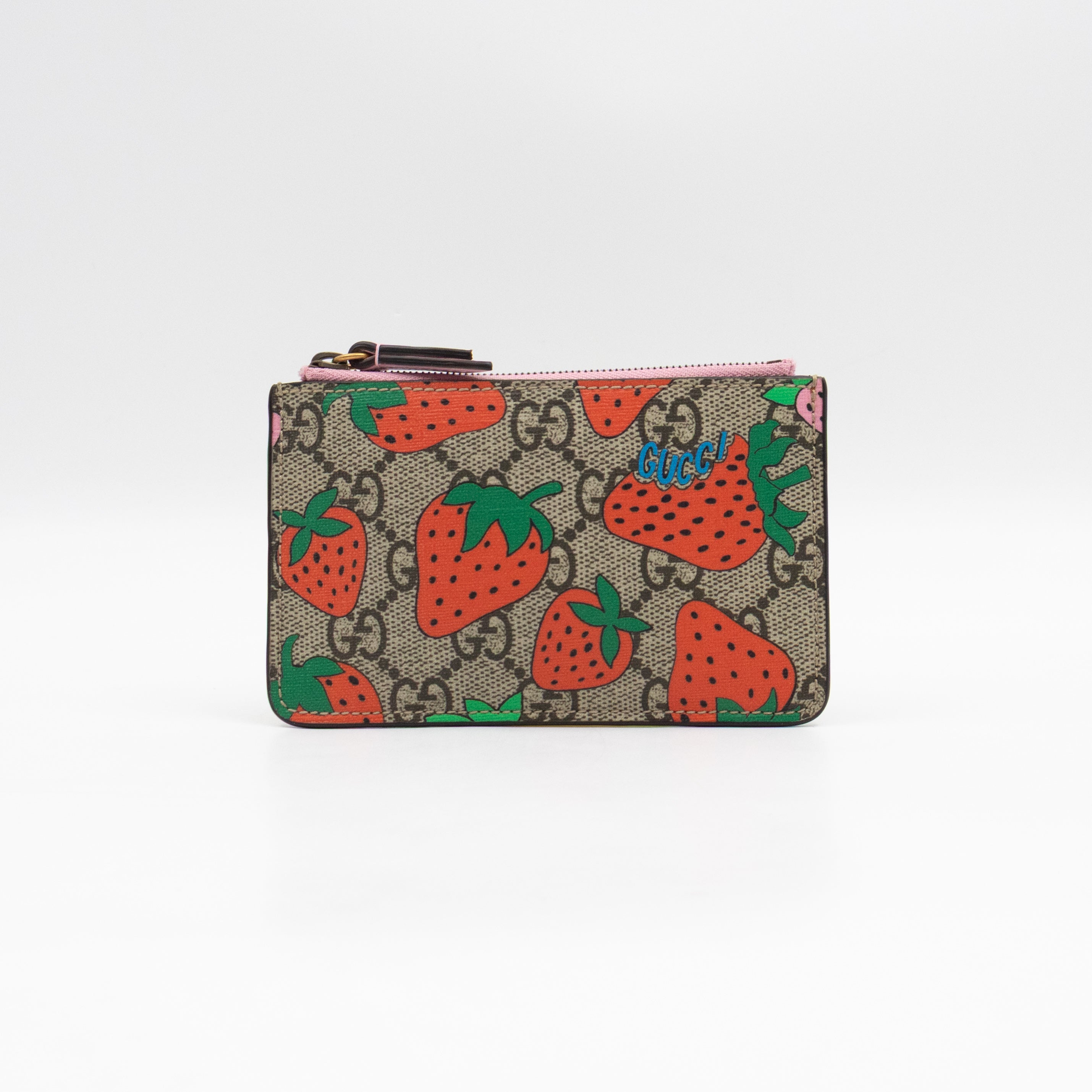 Key Pouch GG Supreme Strawberries