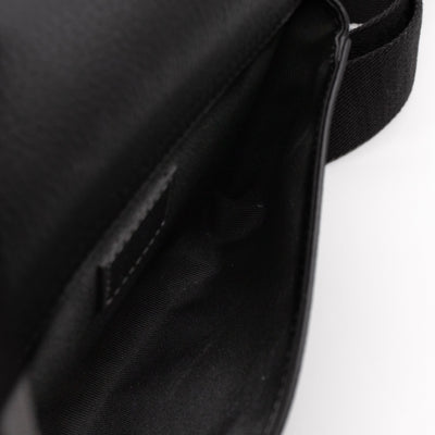LV Aerogram Takeoff Sling Bag Black Leather