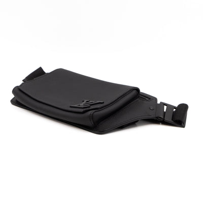 LV Aerogram Takeoff Sling Bag Black Leather
