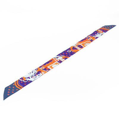 Twilly Scarf Love Heart Brides De Gala Ultra Violet